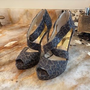 Michael Korda sandals heels NWOT